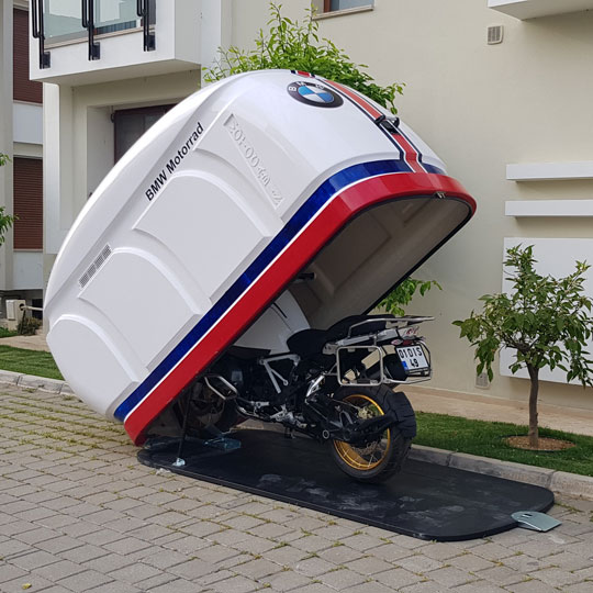 Motokabin Model 2 Portable Motorcycle Garage