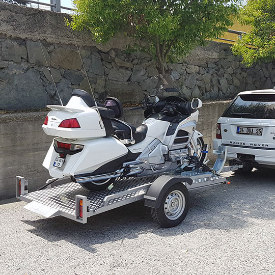 motokabin motorcycle transport trailer